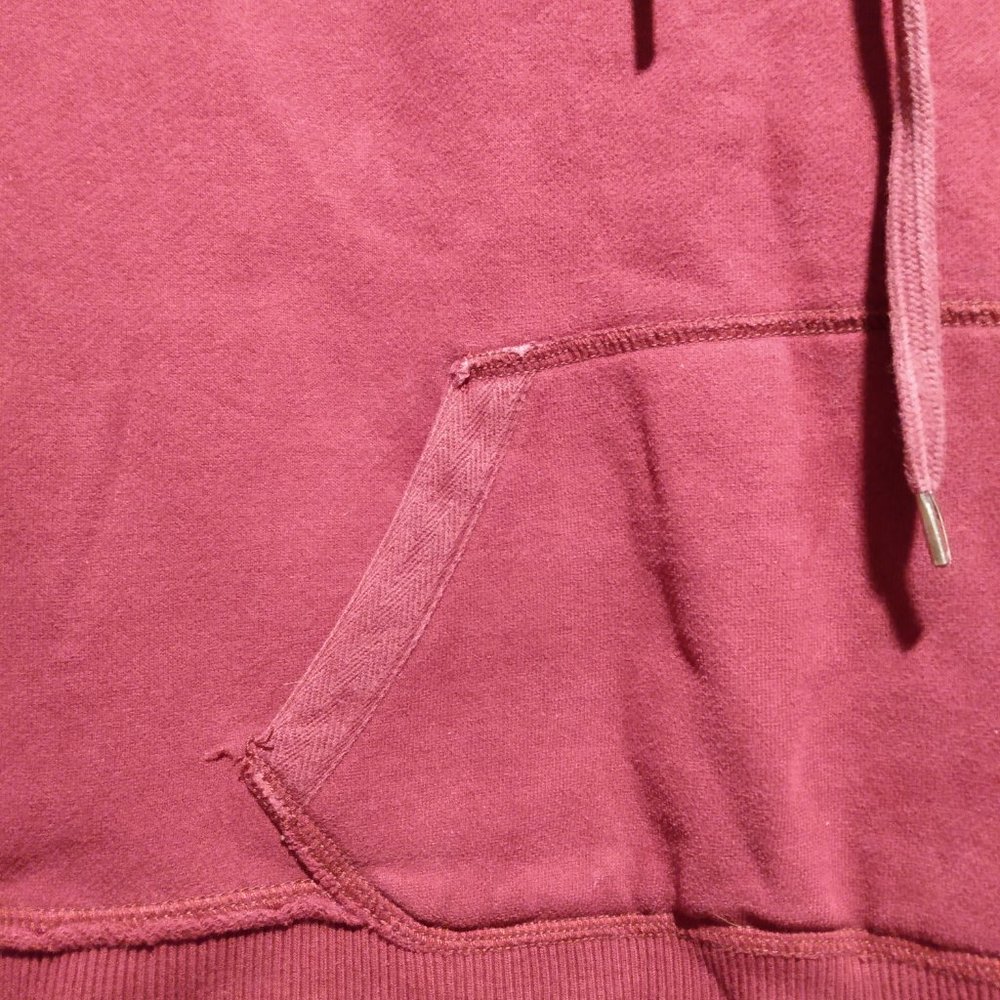 SOLD Burgundy American Eagle Hoodie - Picture 5 of 7